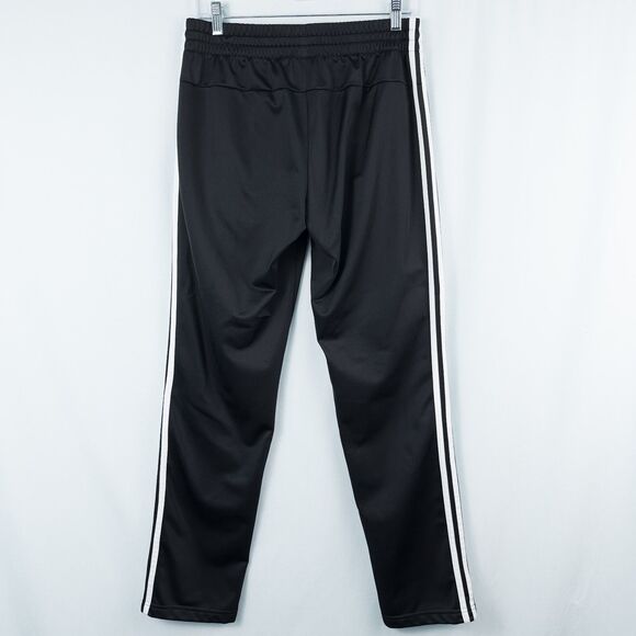 Adidas Essentials 3 Stripes Tricot Open Hem Track Pants Womens Medium Black Y2K - Picture 2 of 16